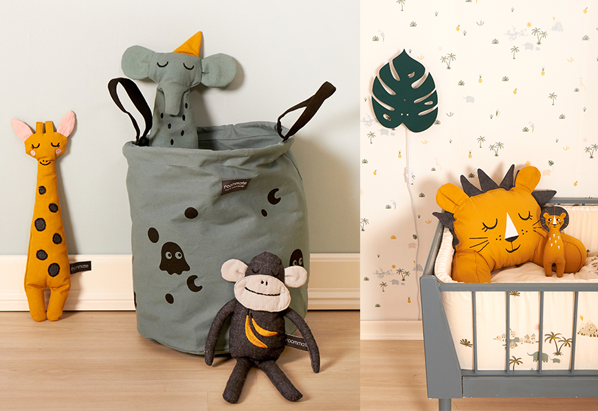 tropical roommate knuffels cosy corner kinderkamer gezellig maken